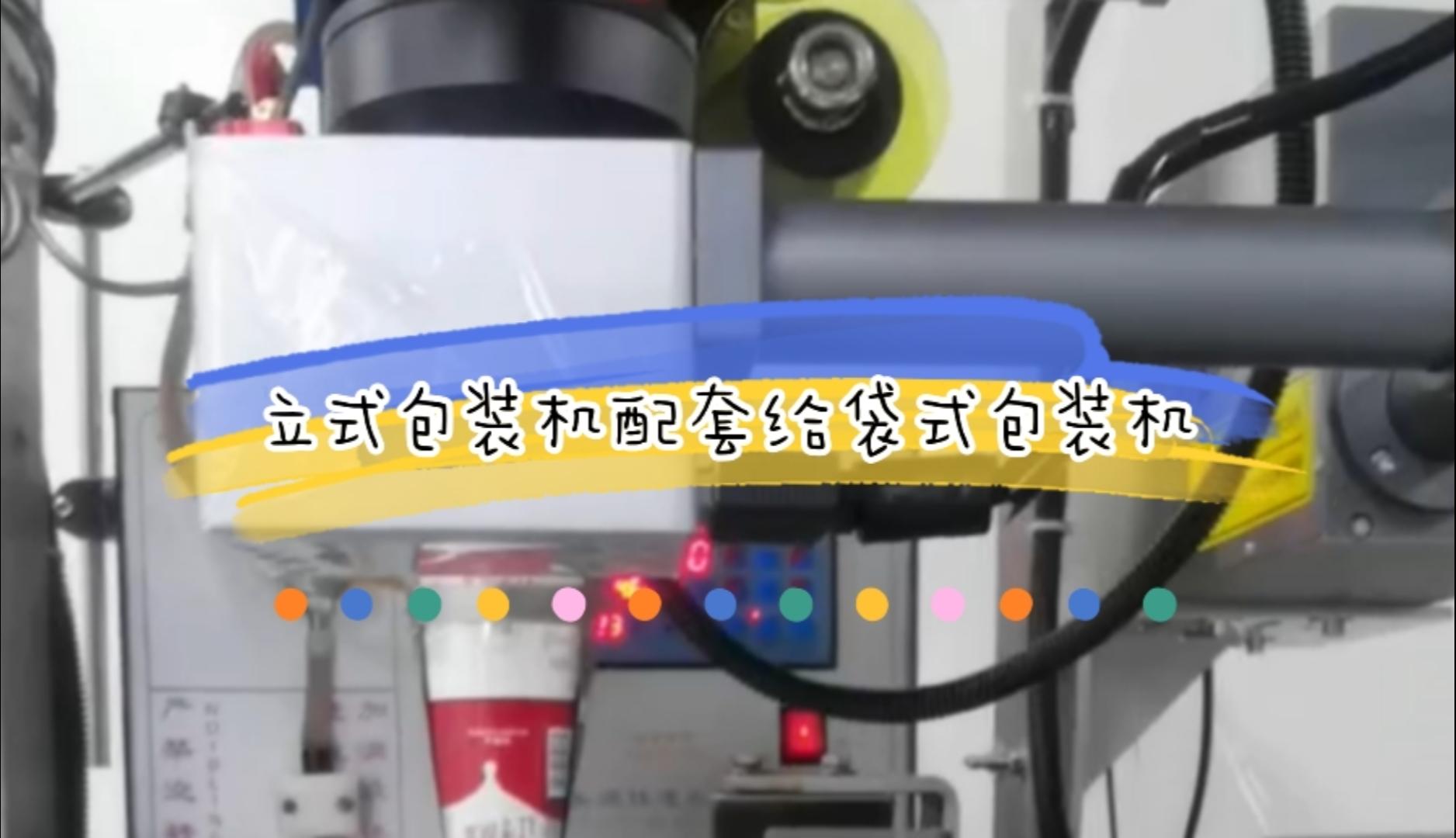 立式包裝機激光噴碼機應(yīng)用
